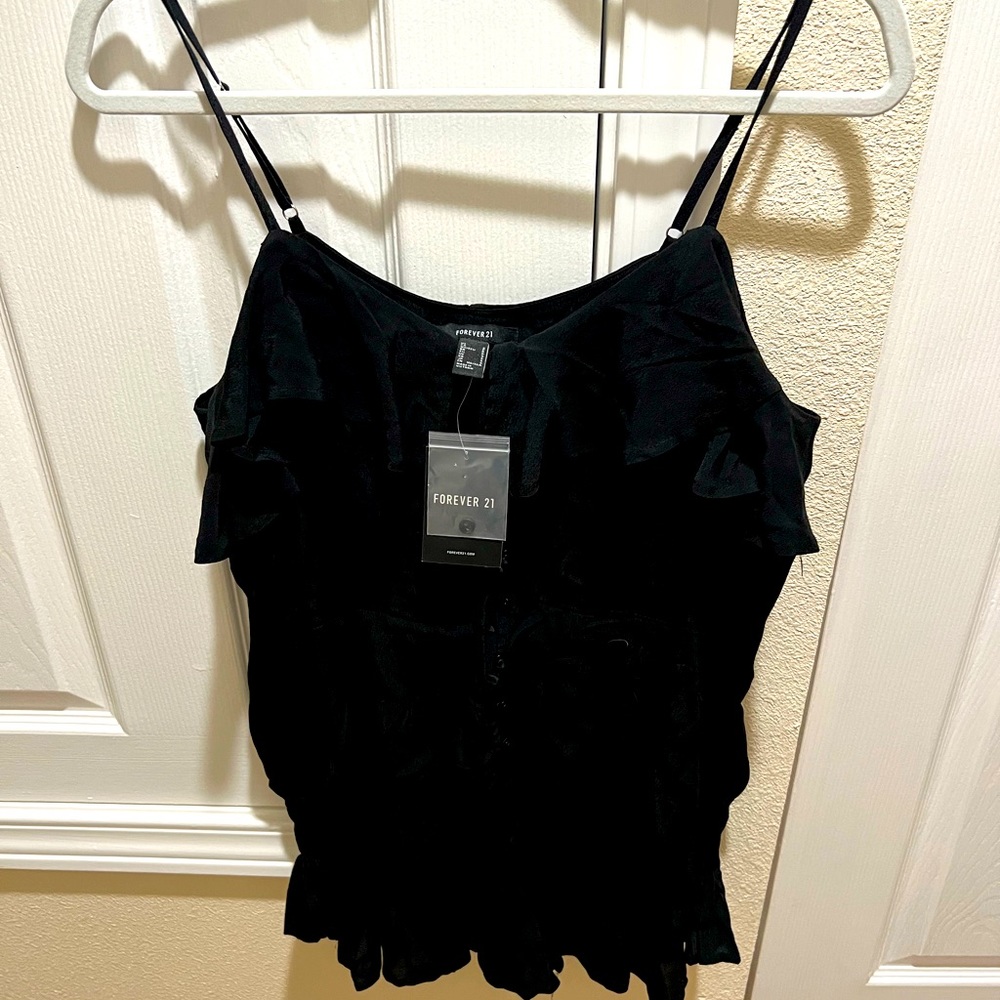 NEW- Short & Sexy Black Romper